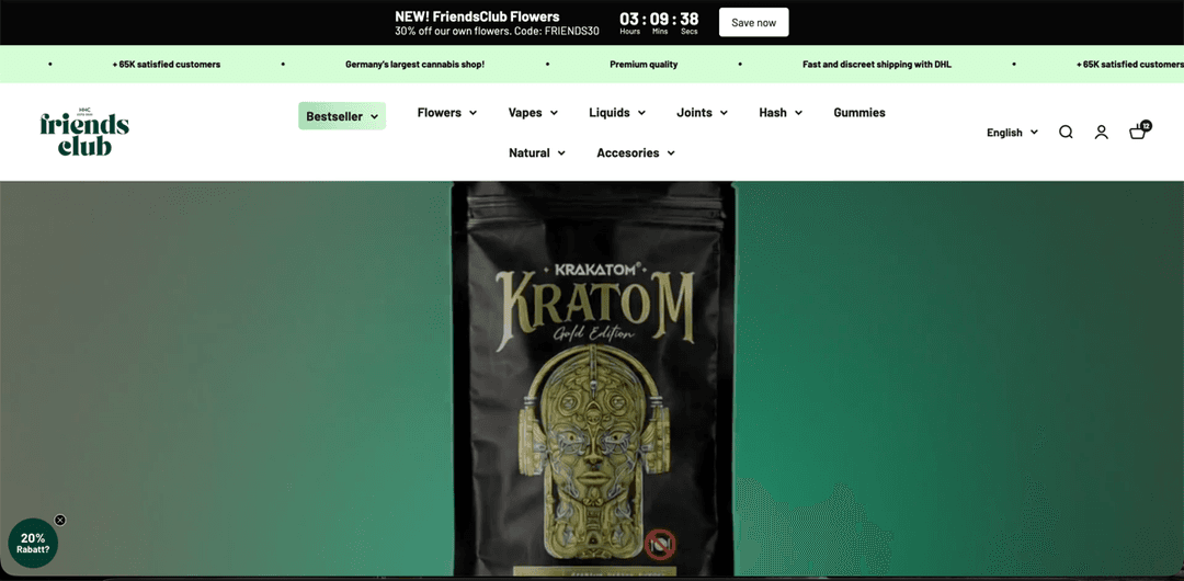 HHC Friends - Multi-Language Hemp E-commerce Store