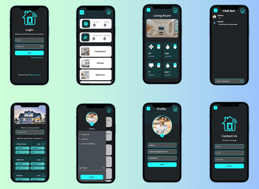 Smart Home IoT Application